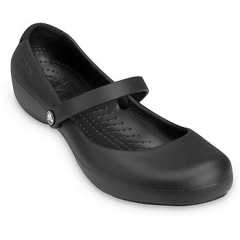 Crocs Alice Work Cierne - Damske Flats